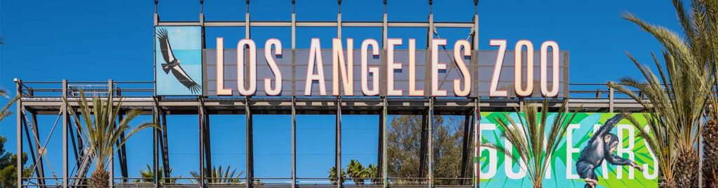 Los Angeles Zoo front entrance