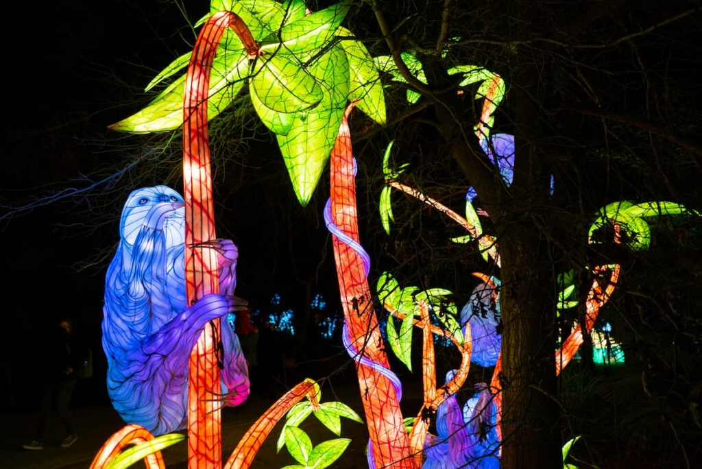 L.A. Zoo Lights: Animals Aglow - Los Angeles Zoo and Botanical Gardens ...