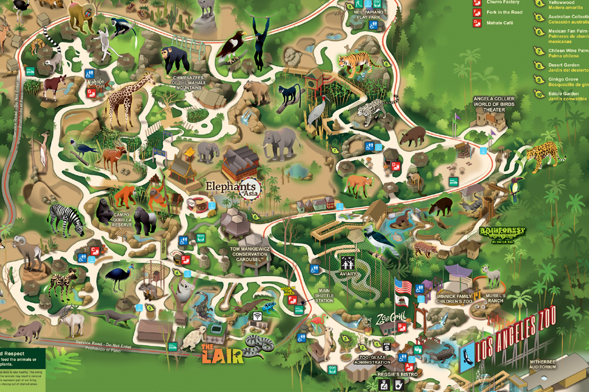 Plan Your Visit Los Angeles Zoo and Botanical Gardens