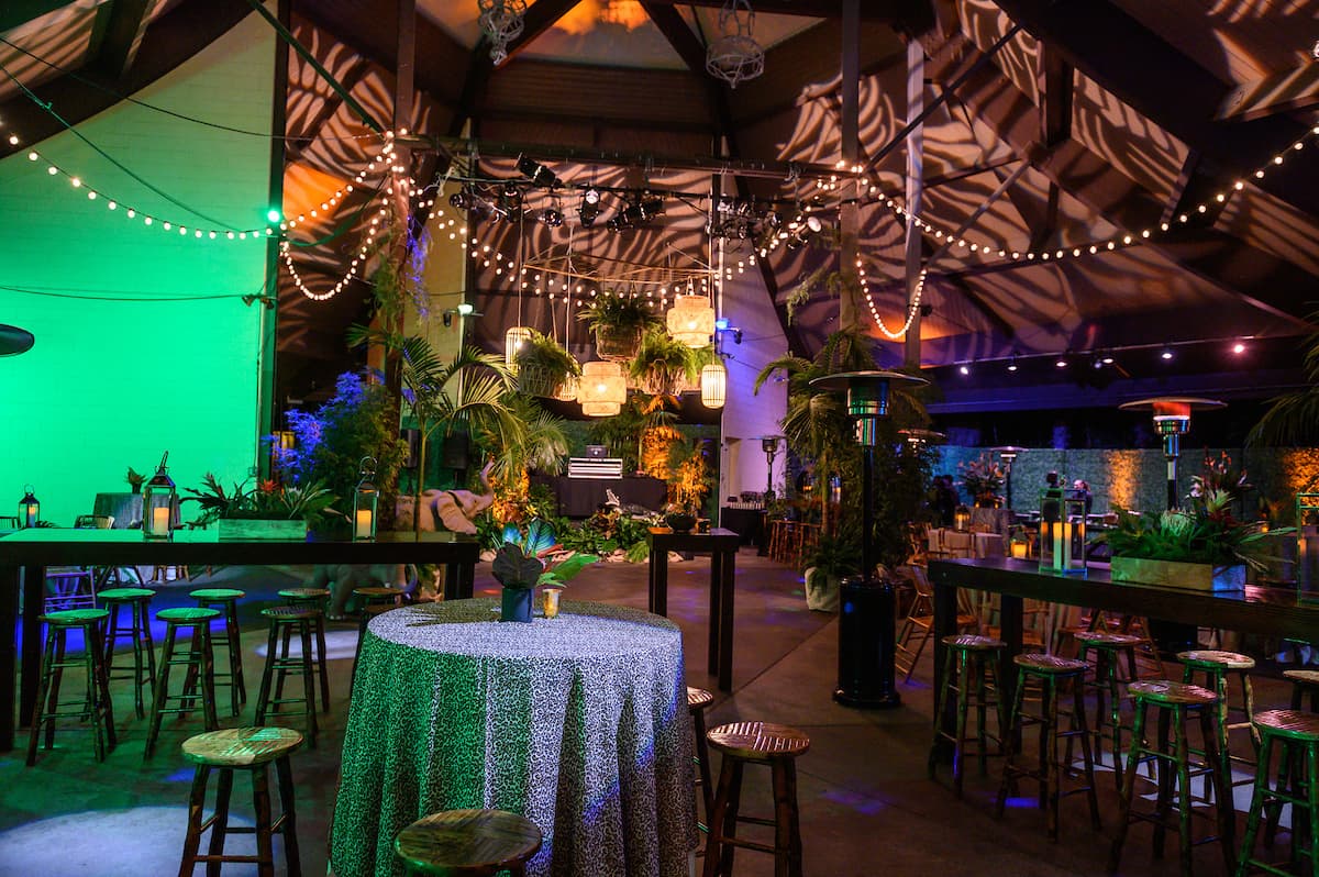 Private event space at L.A. Zoo Lights 