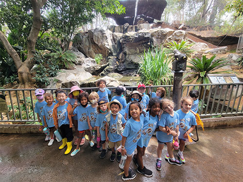 LA Zoo Camp kids