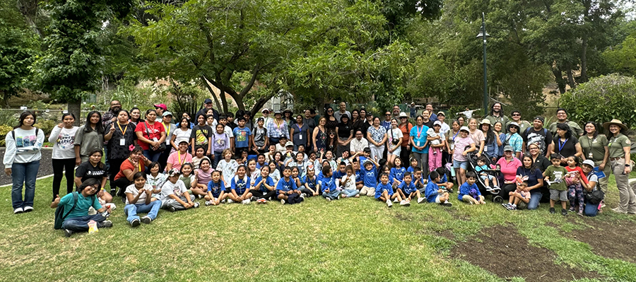 Students and staff photo of the Migrant Education Program