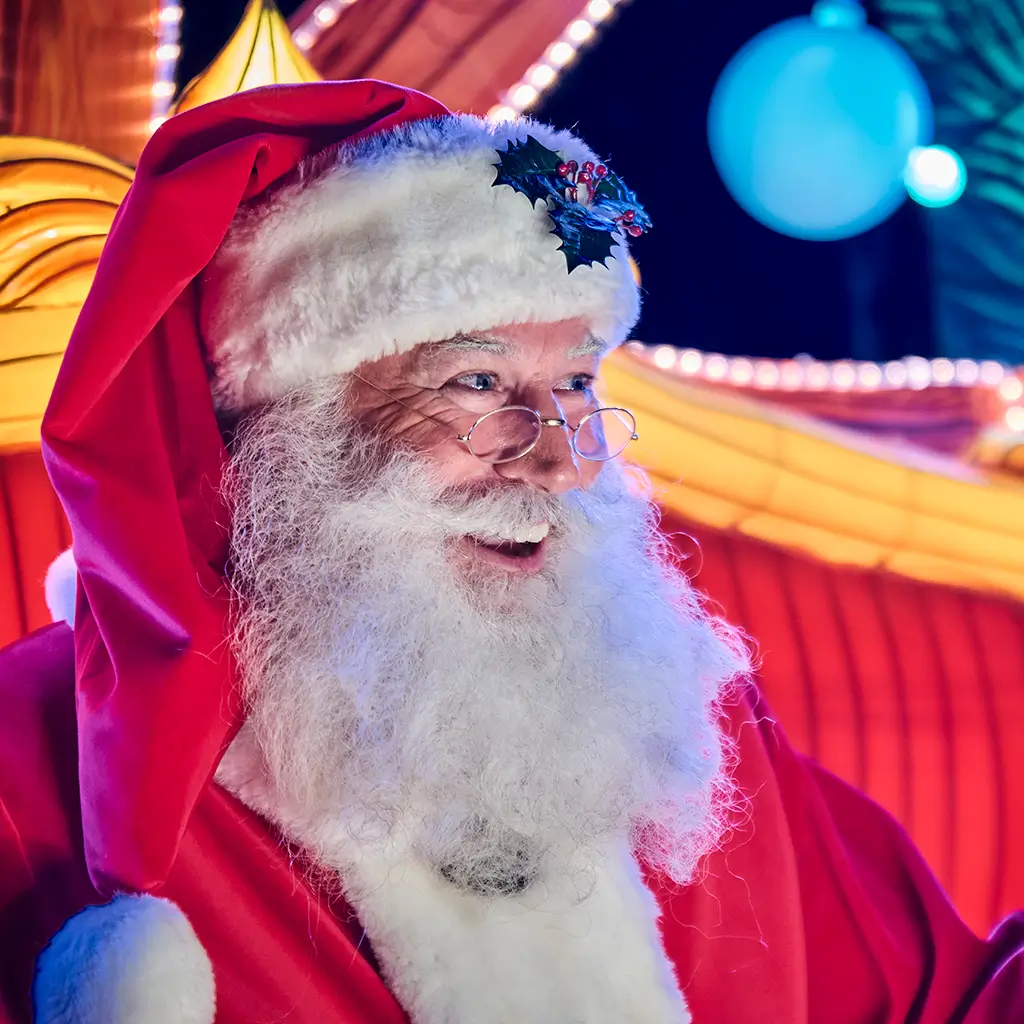 santa smiling